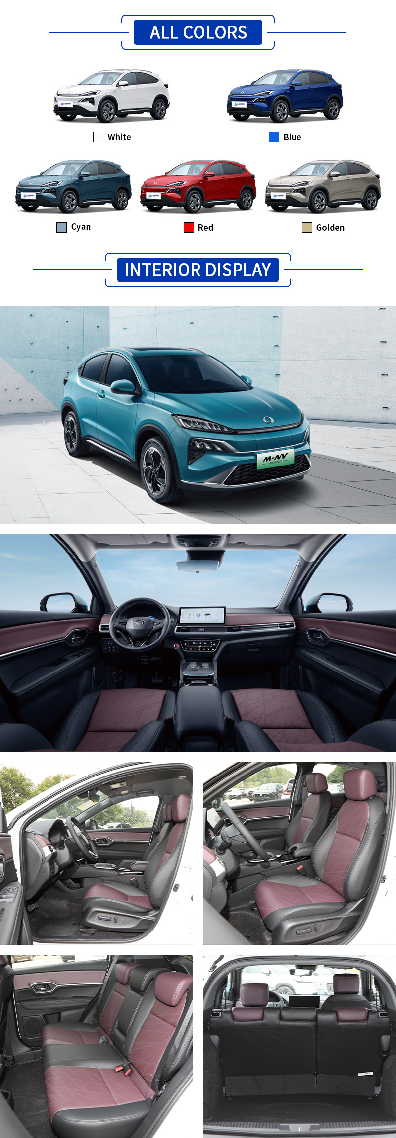 Dongfeng Honda M-NV ALL COLORS and INTERIOR DISPLAY