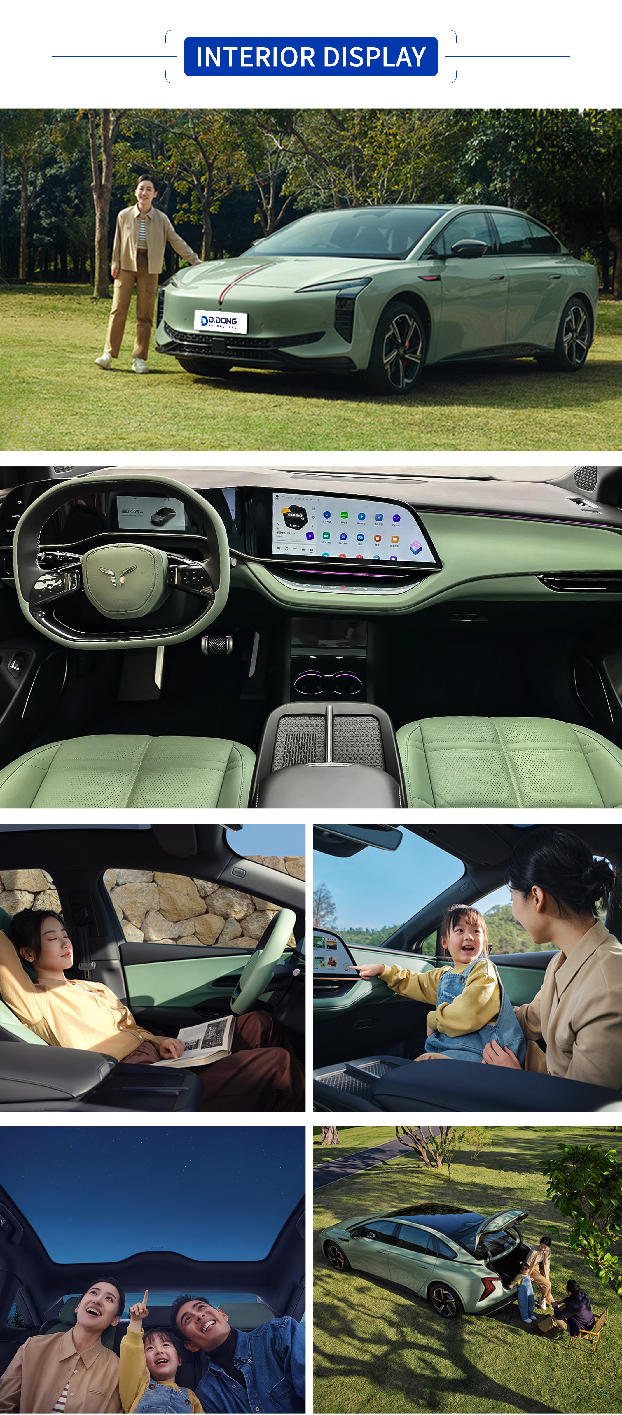 HongQi EH7 All colors and interior